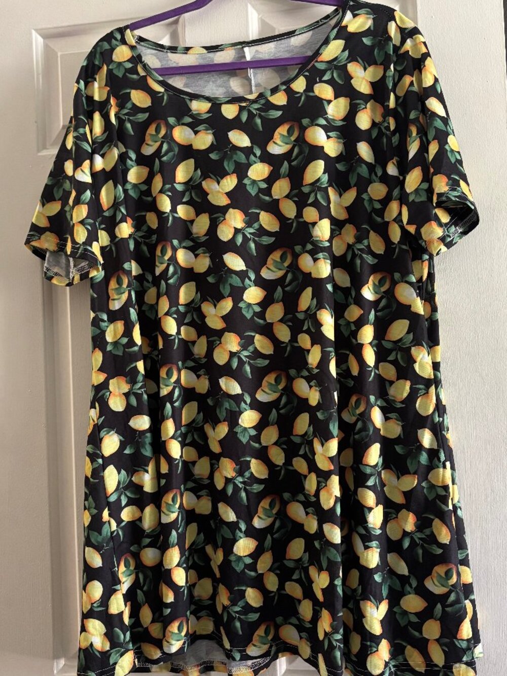 Plus Size Lemon Blouse